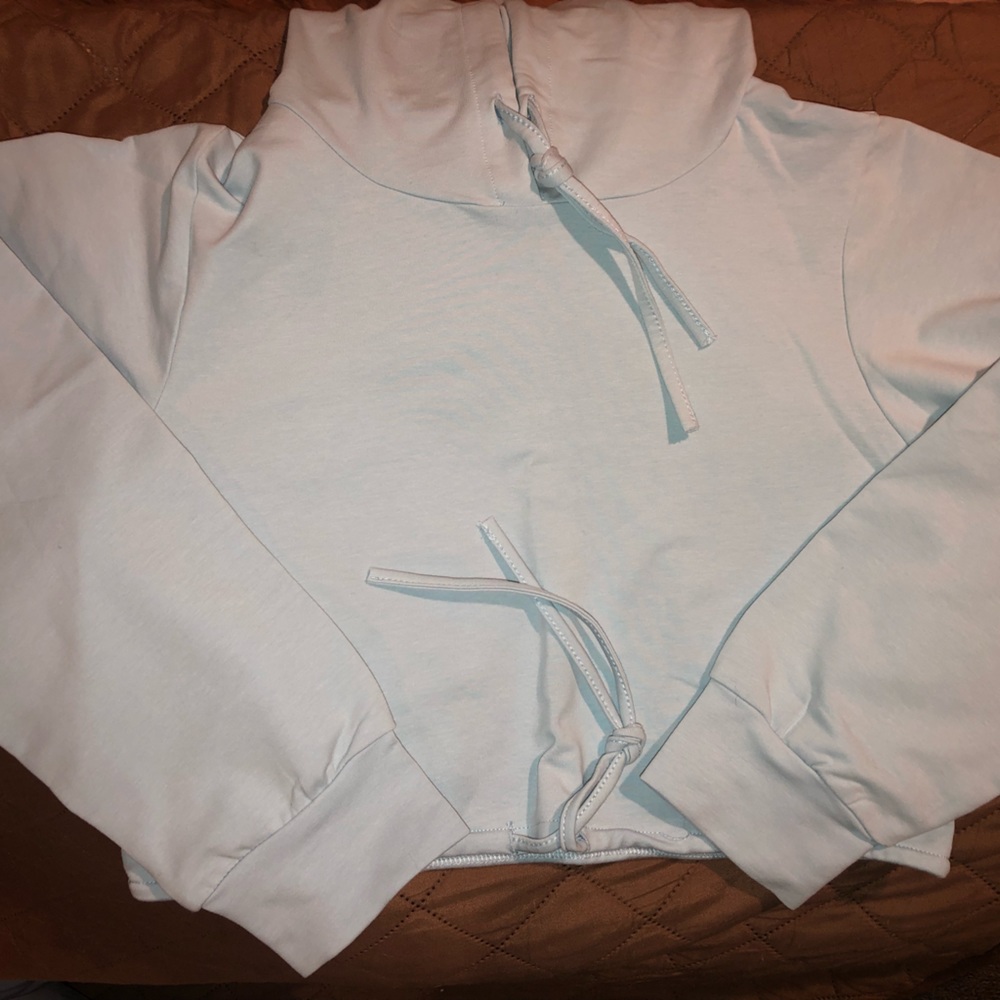 NVGTN NAVI line cropped sweatshirt